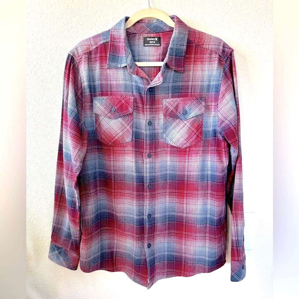 Hurley Men's Plaid Flannel